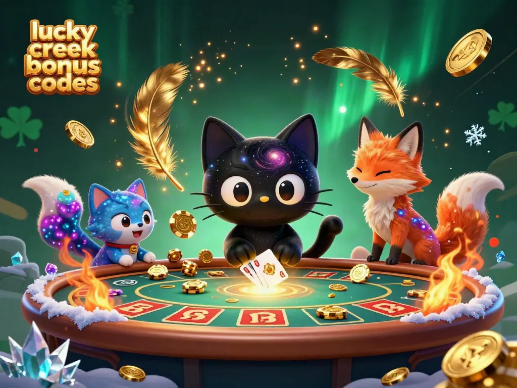 Engage with lucky creek bonus codes while enjoying colorful cosmic gambling action.