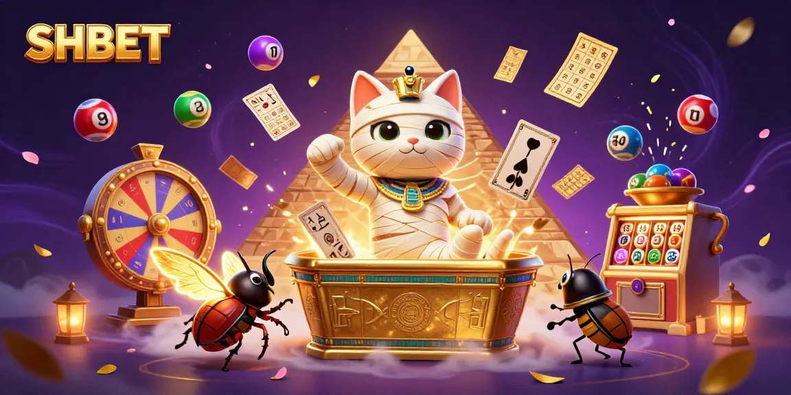 Engage with SHBET through vibrant gaming elements in an exciting online casino.