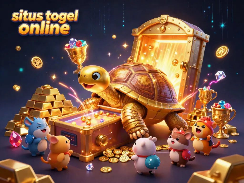 Permainan menarik di situs togel online dengan karakter kartun setinggi langit dan elemen kasino beragam.