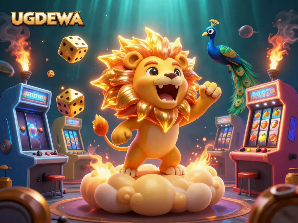 Experience the thrill of UGDEWA slots with vibrant characters and exciting game elements!