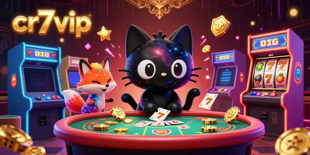 Menangkan permainan sambil bermain di cr7vip slot dengan kucing hitam galaksi dan fox nebula yang meriah.