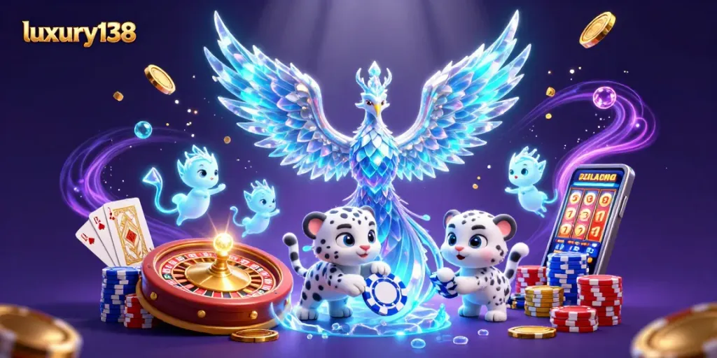 luxury138 merasakan sensasi kasino dengan phoenix es dan elemen permainan yang memukau.