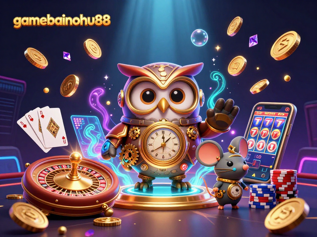 Experience thrilling adventures in gamebainohu88 with vivid casino elements and unique characters
