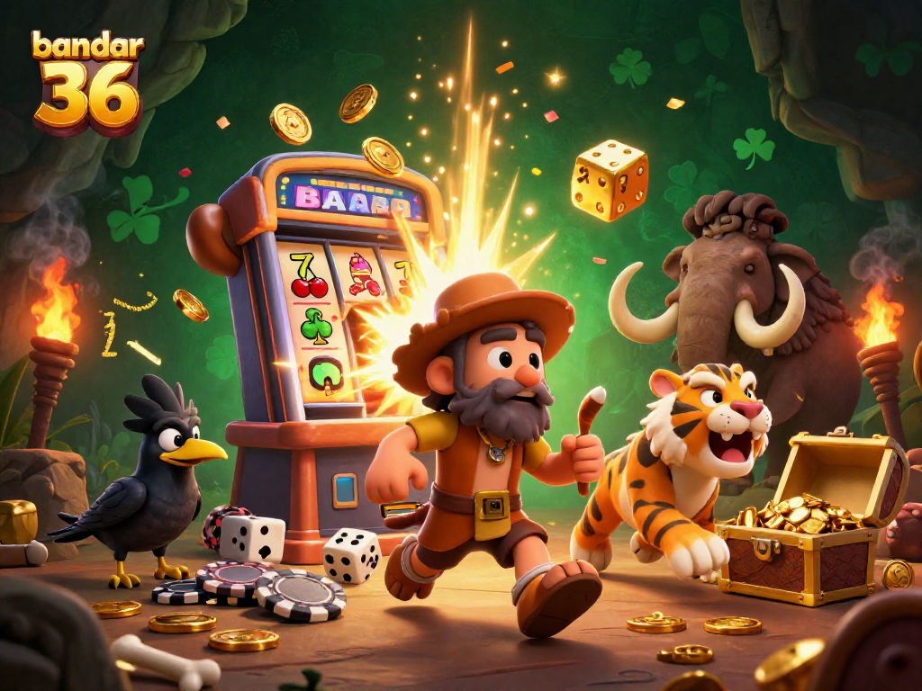 Menangkan jackpot di bandar 36 dengan mesin slot 3D berwarna-warni dan efek luar biasa!