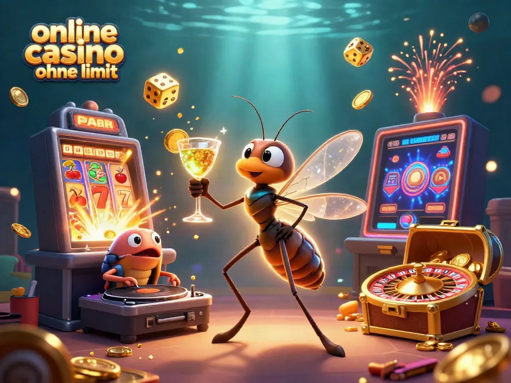 Engage in vibrant casino action at an online casino ohne limit with exciting characters and dynamic game elements.