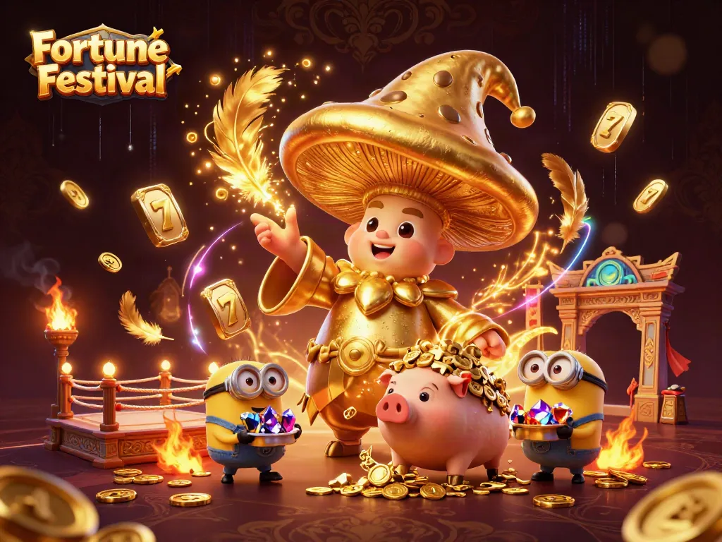 สัมผัสความตื่นเต้นของ Fortune Festival ด้วยคุณสมบัติสล็อตที่หลากหลายและเวทมนตร์ทองคำ