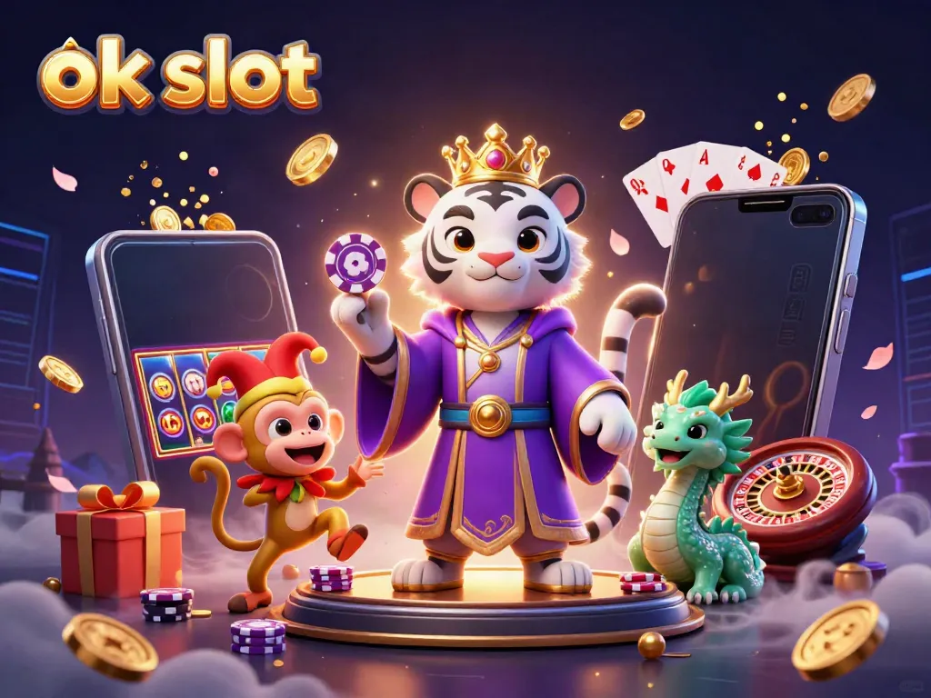 เล่นเกมสล็อตออนไลน์ที่ ok slot พร้อมประสบการณ์ที่สนุกสนานและรางวัลมากมาย